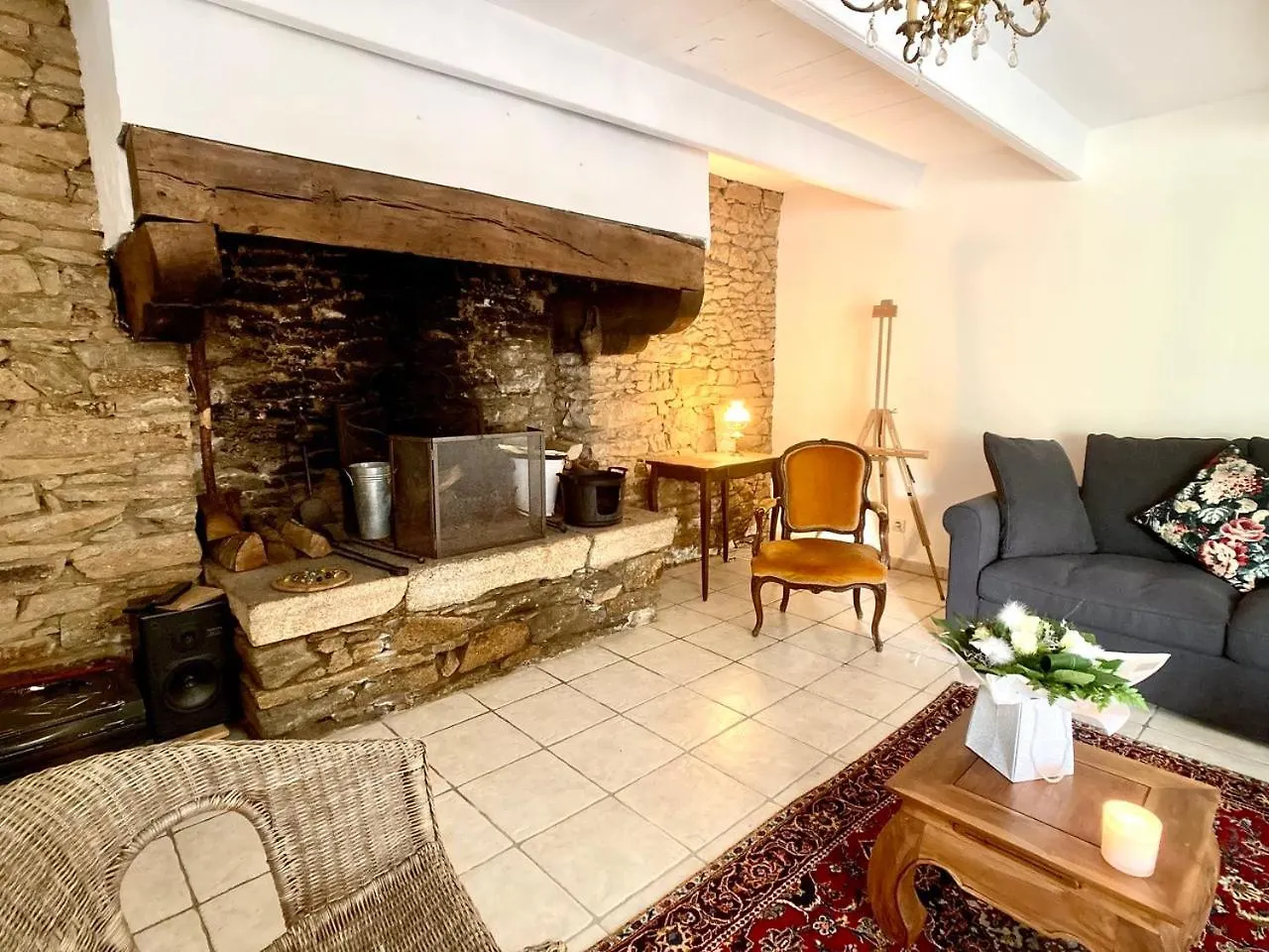 Ferienhaus La Maison Bleue,Authenticite, Nature, Simplicite, 2-5 Personnes, Moelan Sur Mer