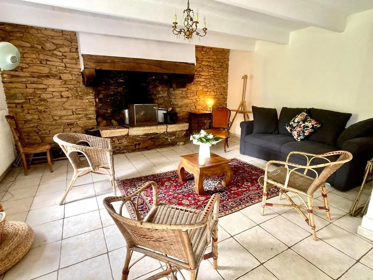 La Maison Bleue,Authenticite, Nature, Simplicite, 2-5 Personnes, Moelan Sur Mer 0*, Moëlan-sur-Mer